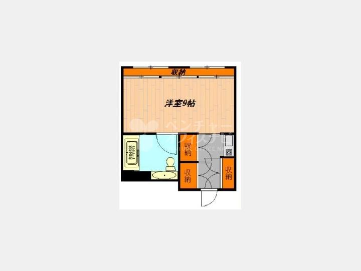 SOHOマンション間取り【ロイヤル赤坂サルーン　３０５号室】