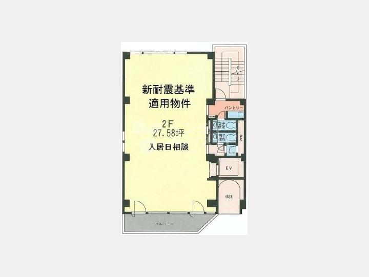 間取図 【SVAX新宿B館 (スバックス新宿B館)】