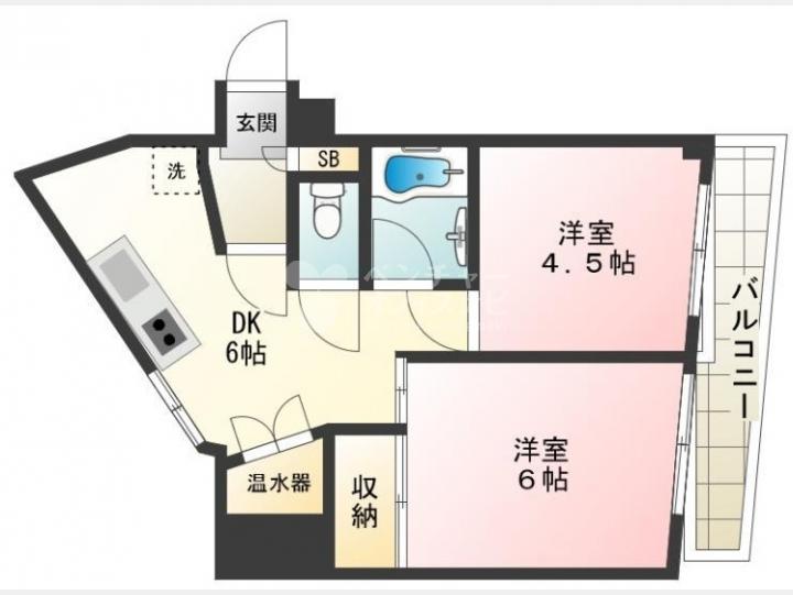 間取り図【ライオンズマンション西新宿第2】