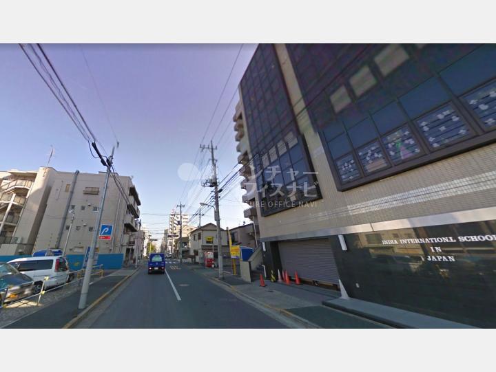 【前面道路】新大橋2丁目ビル
