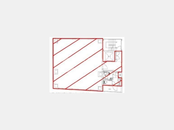 間取図　【第３３荒井ビル　（銀座参番館Ⅱビル）】