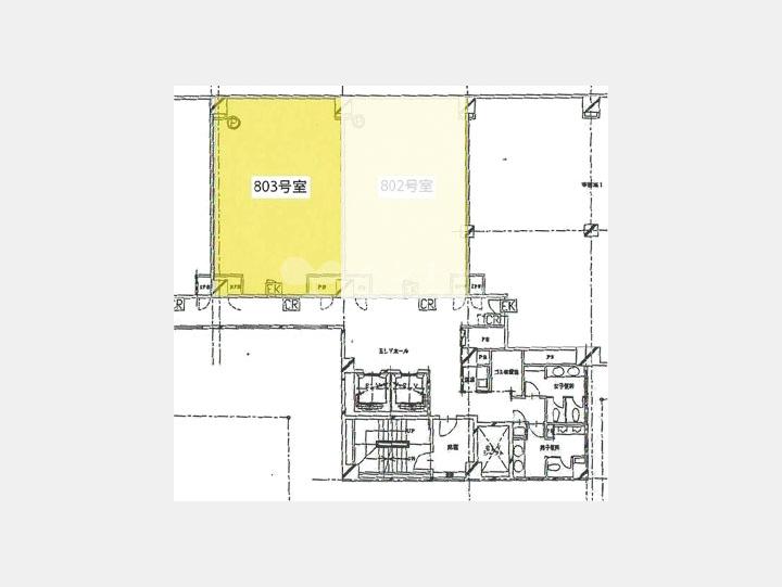 虎ノ門法曹ビル　間取り図　