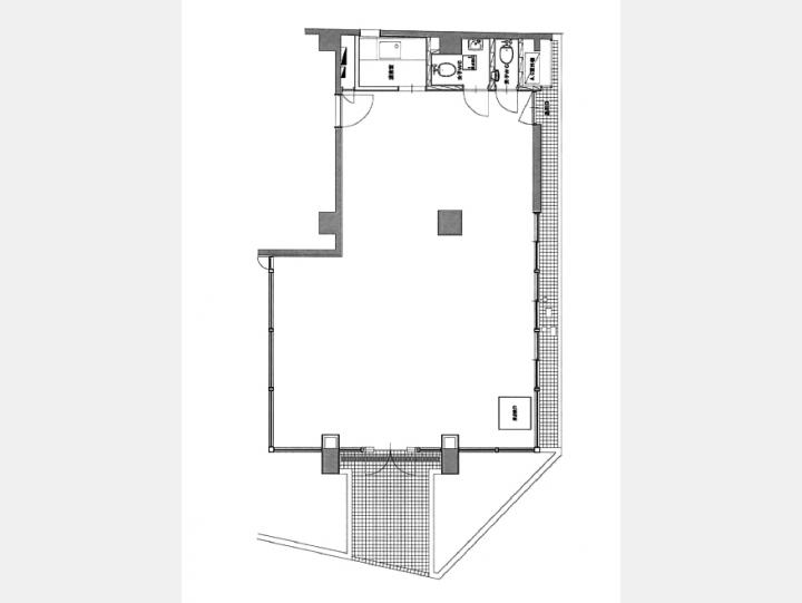 １F間取り図【外苑アビタシオン】