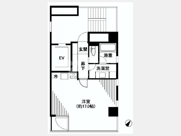 間取図　【日本橋Ｔビル】