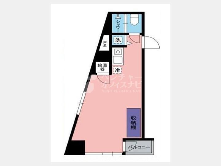 ５F間取り図【ライオンズ三田】