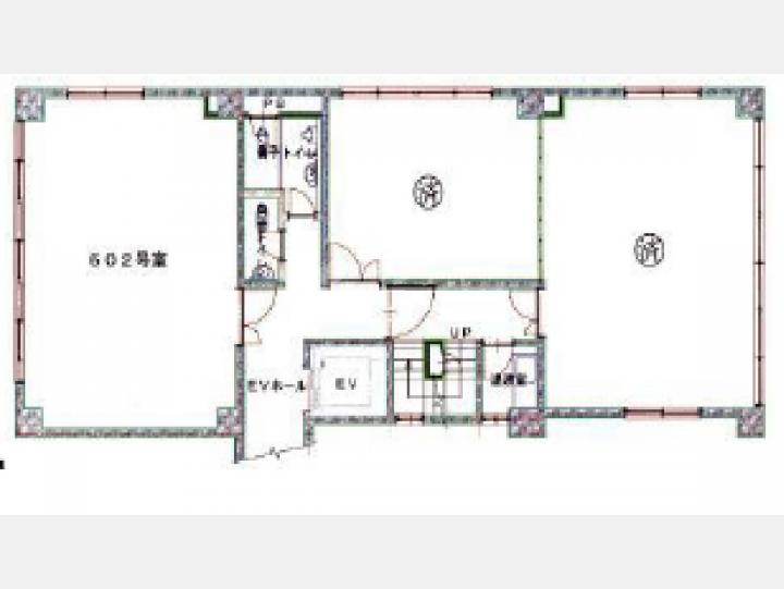 602間取り図【大手町宝栄ビル】