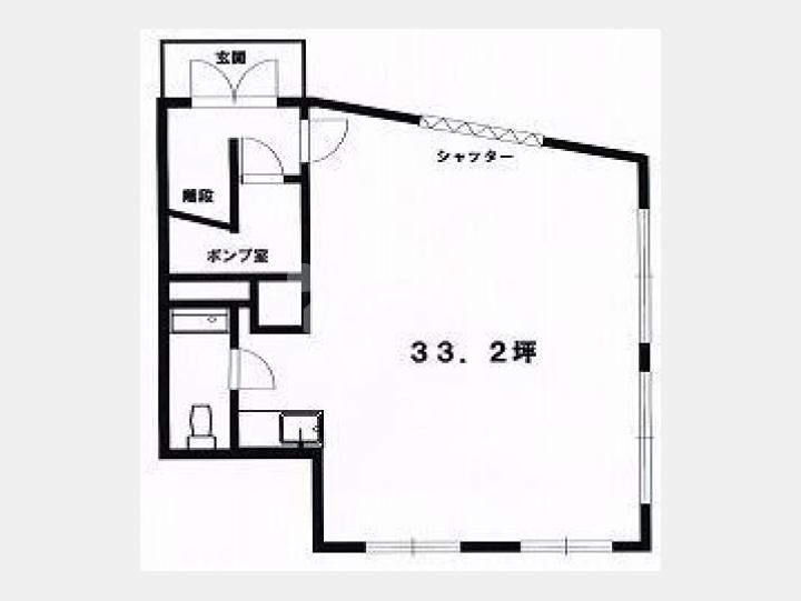 間取り図【居木橋アネックスビル】