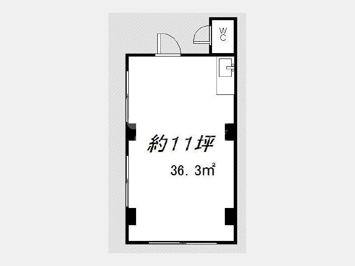 間取図　【田嶋ビル】