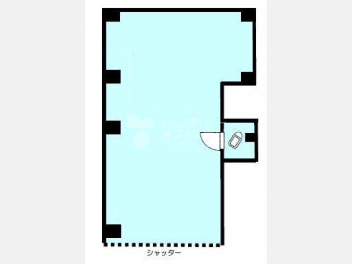 １０１間取り図【九段下プラレールビル】