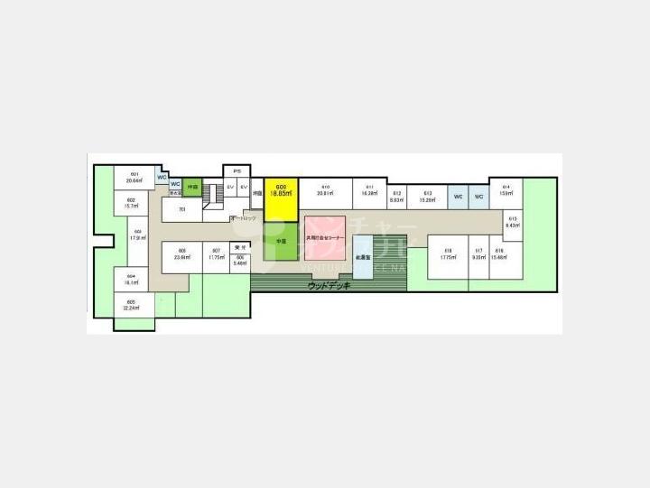 間取図 【エルプリメント新宿】