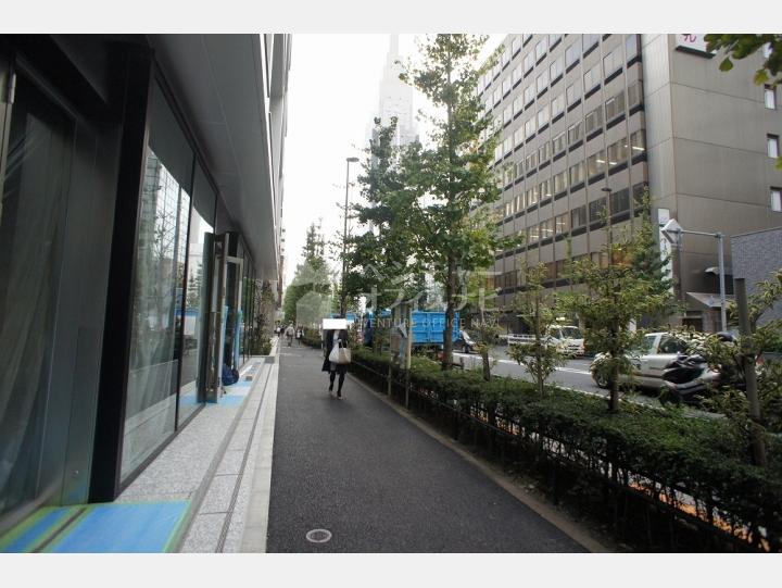 前面道路【フロントプレイス南新宿】