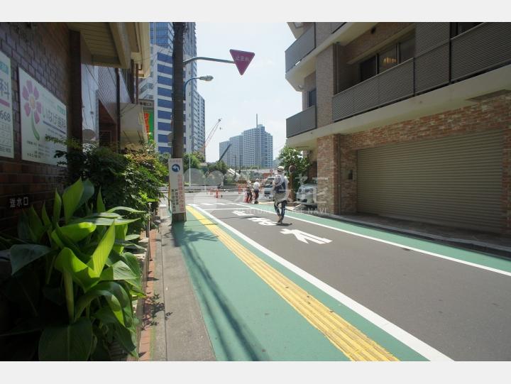 物件前の通り【豊電ビル】