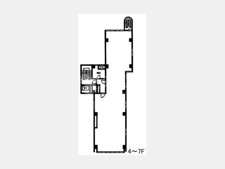 基準階間取り図【小島忠ビル】