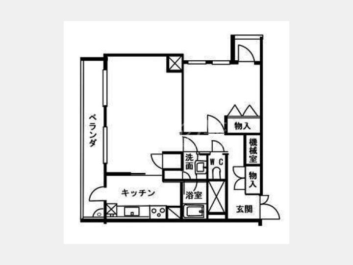 ８１３間取り図【渋谷ホームズ】