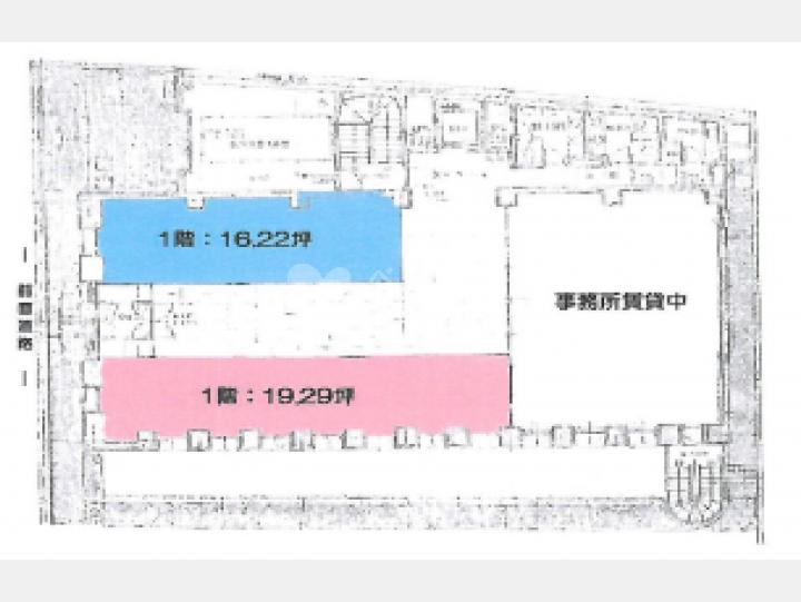 1階平面図【Ｔ．Ｊ．Ｋ四谷ビルディング】