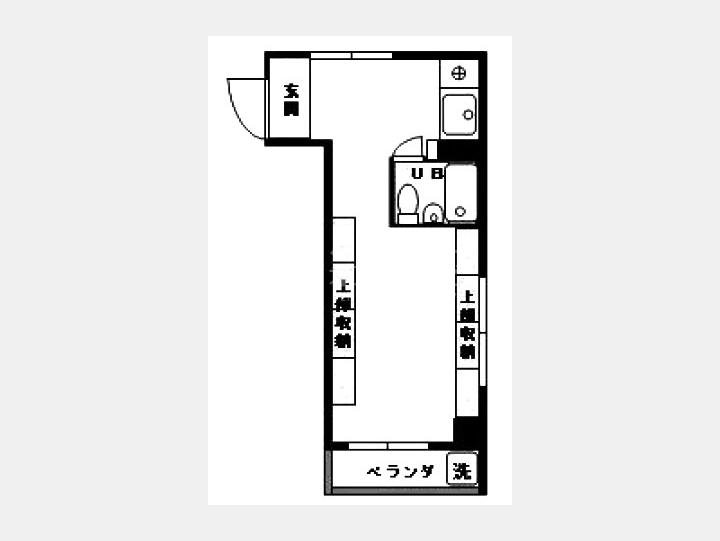 205間取り図【久保田ハイツ】