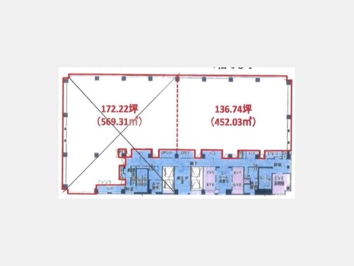 晴海アイランドトリトンスクエアオフィスタワーW棟　間取り図