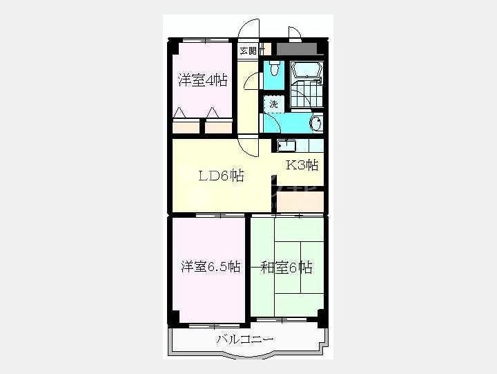 間取り図【Kビルヂング】