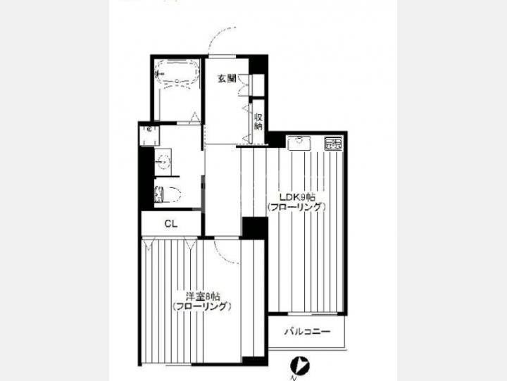 間取り図 【マンション池尻】