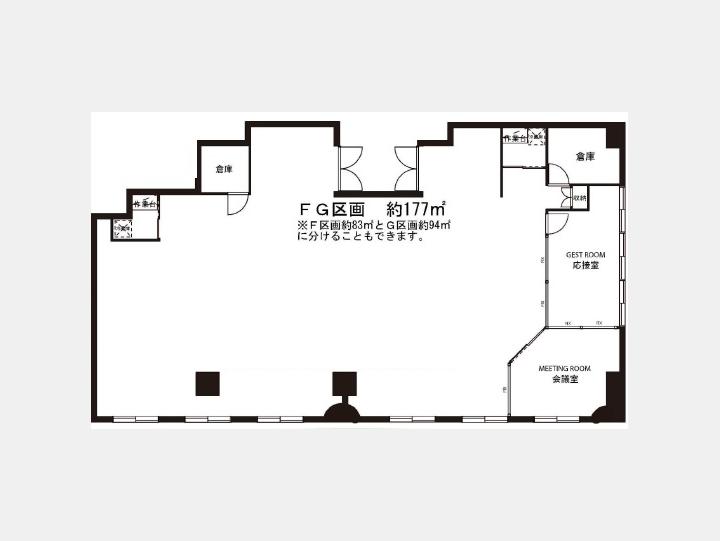 間取り【鯨岡第一ビル】 