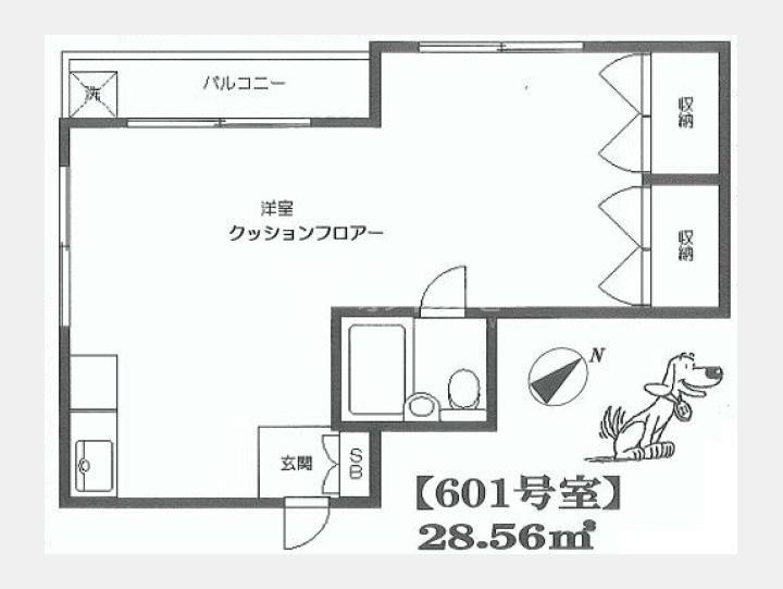 間取【新宿サマリヤマンション】