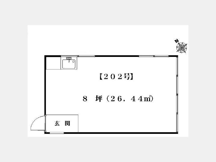 間取図【若月ビル】