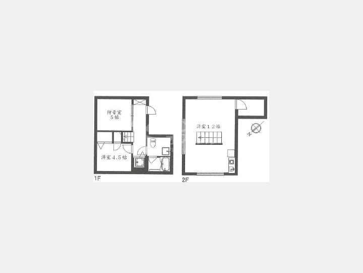 SOHOマンション間取り【有栖川DUPLEX A03号室】