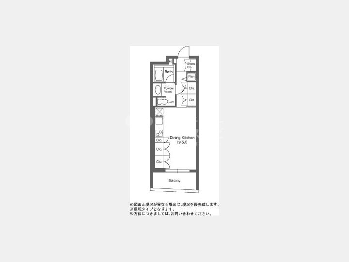 間取図　【ストーリア神宮前】