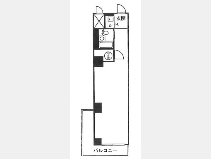 ３１８間取り図【DIKマンション新橋】