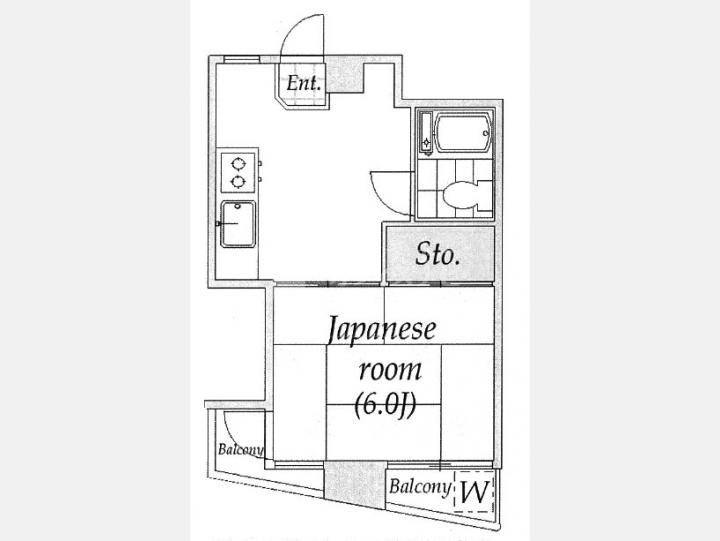 ３１２間取り図【万年安全第三ビル】