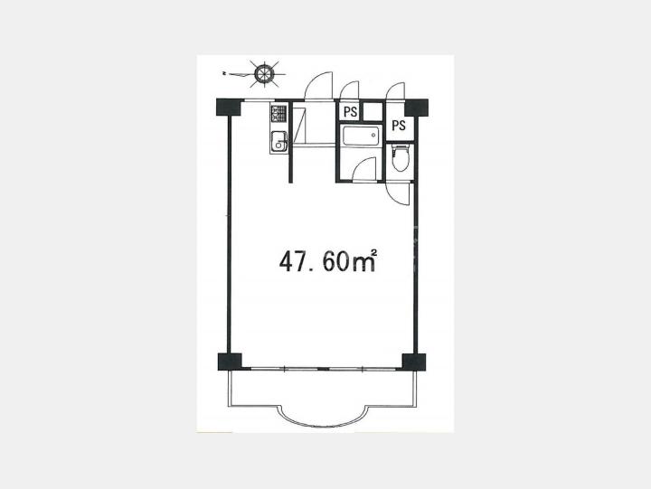 【ニュー大崎マンション】 404 間取図