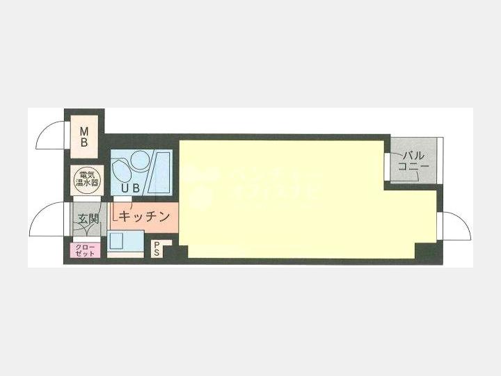 205間取り図【コープ野村六本木2】