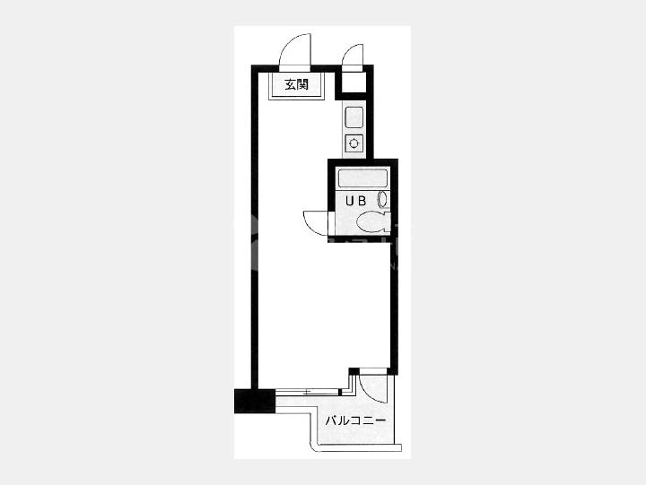 ２０２間取り図【ラフィネ東銀座】