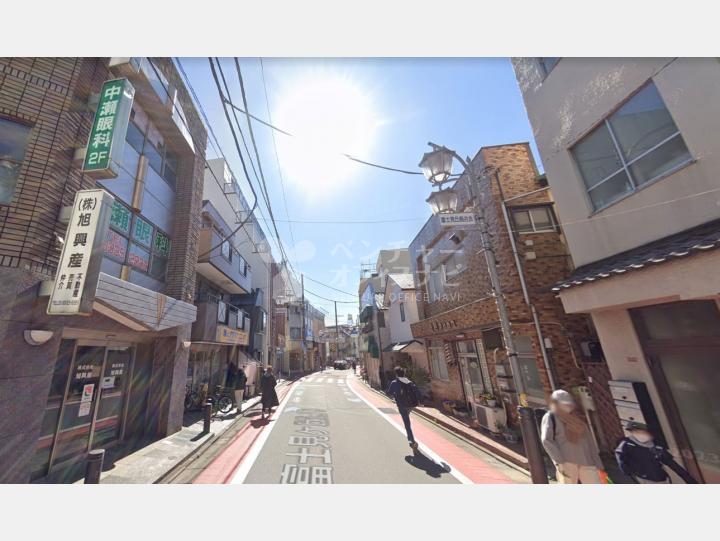 【前面道路】富士見ヶ丘旭興産ビル