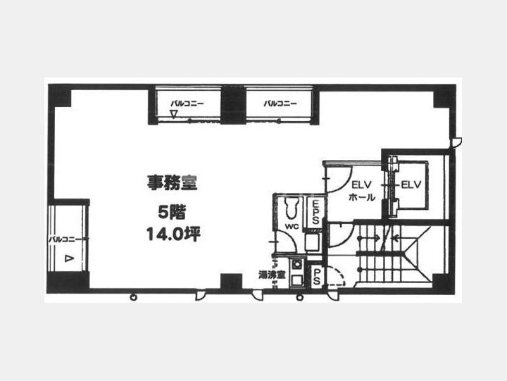 ワカサビル　間取り図