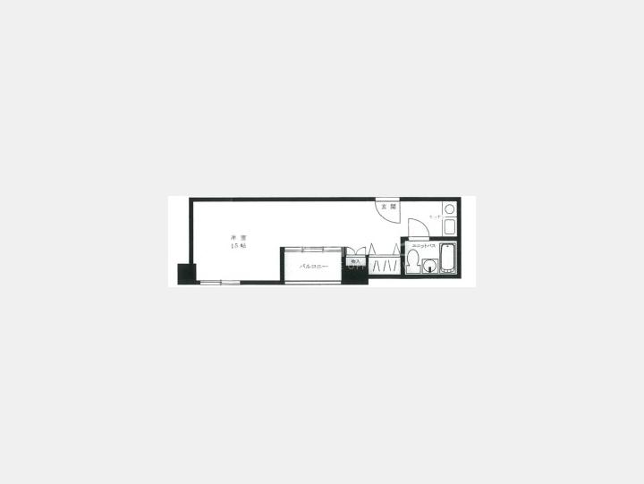 SOHOマンション間取り【ランジェ青山 1014号室】