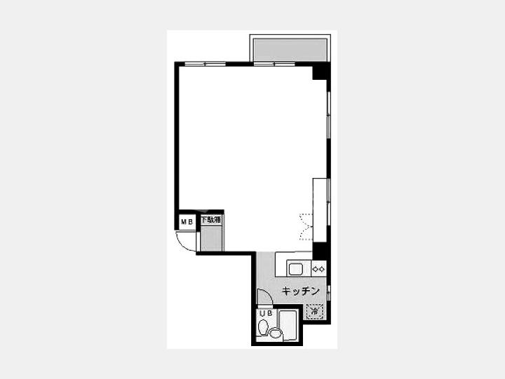 ２０５間取り図【バルビゾン11番館】
