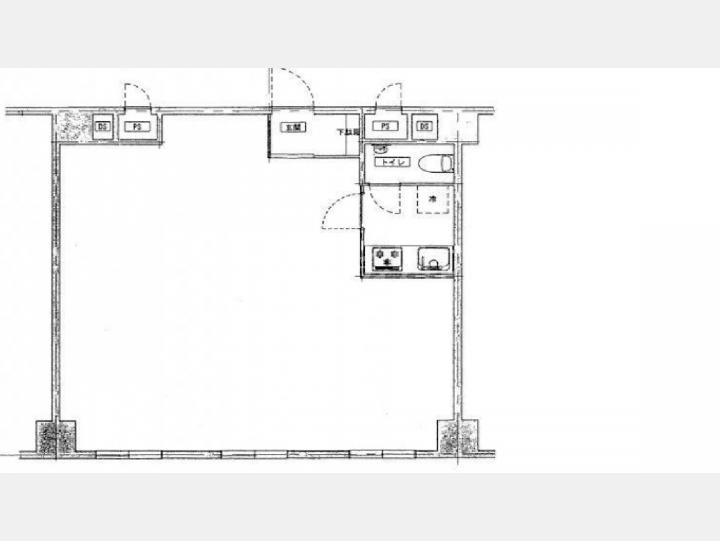 829平面図【飯田橋ハイタウン】