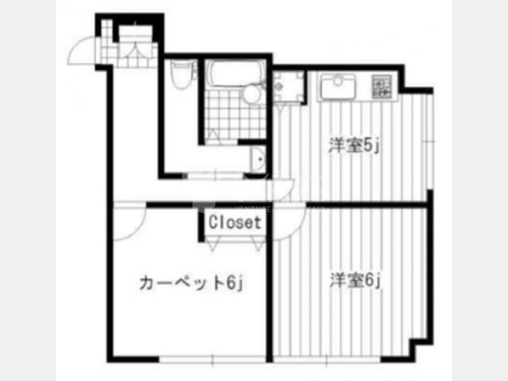 SOHOマンション【メゾン東麻布　202号室】