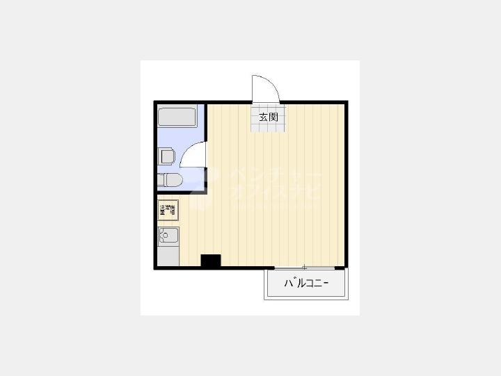 301間取り図【シルバービル】