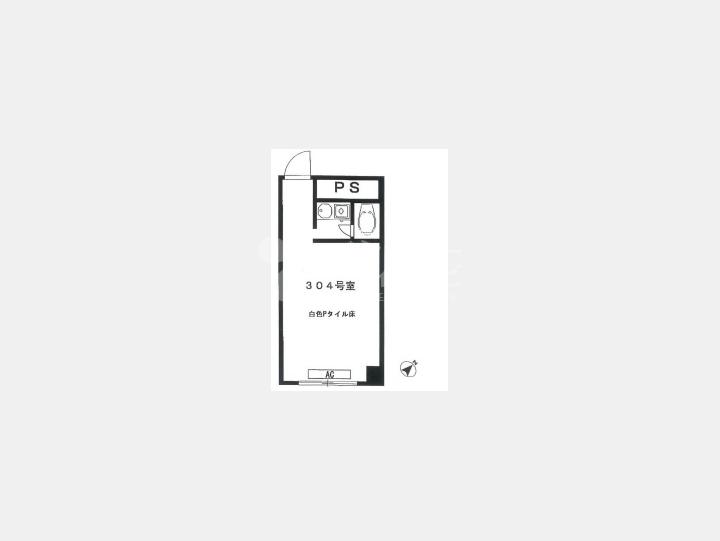 オフィス間取り【南青山312ビル　３０４号室】