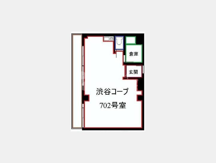 間取図　【渋谷コープ】