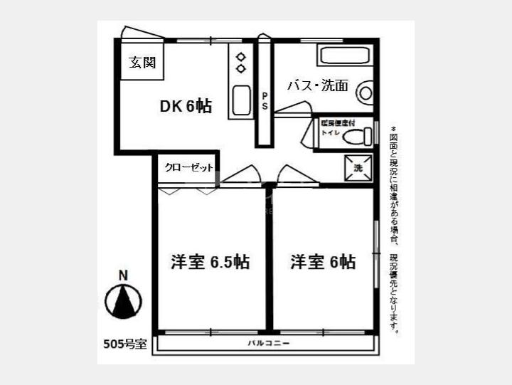 間取図 【市ヶ谷タイホービル】