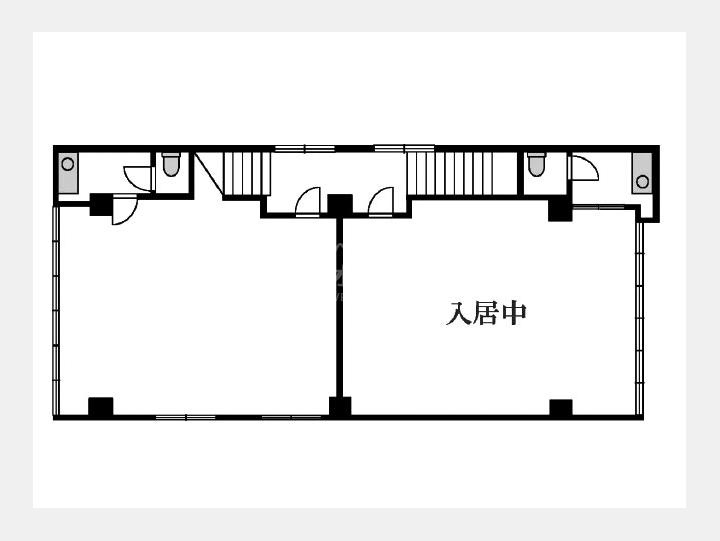 ２C間取り図【安達ビル】