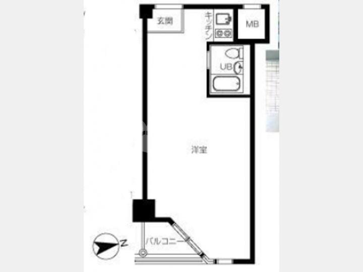 SOHOマンション間取り【インペリアル赤坂フォラム　4階】