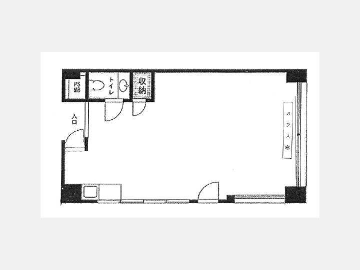 208間取り図【第25宮庭マンション】