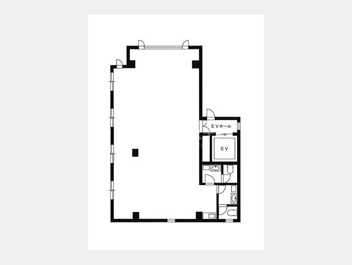 ３F間取り図【小高ビル】