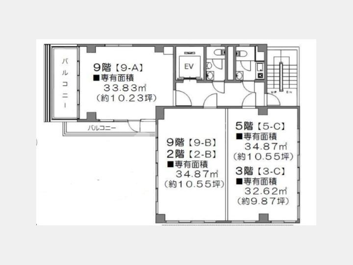 間取図　【新日本橋長岡ビル】
