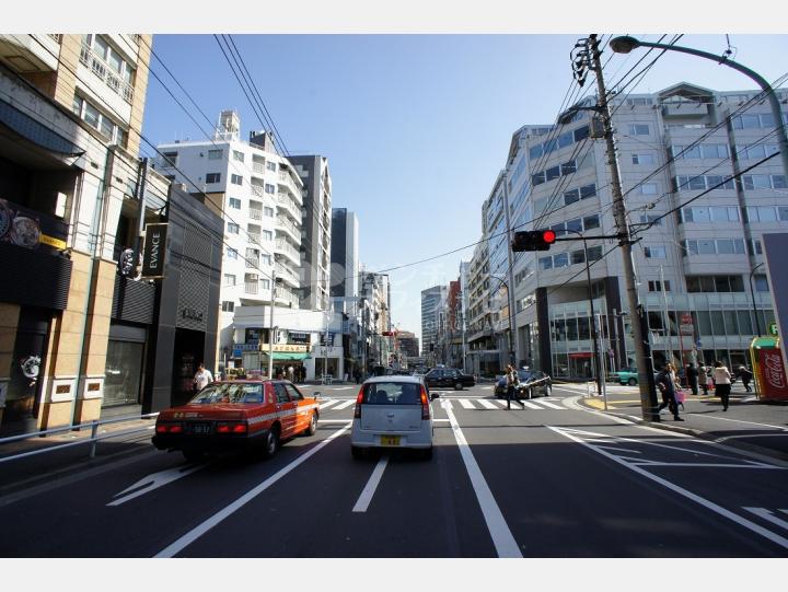 物件前の骨董通り 【バックボーンハウス(BACKBONE HOUSE)】