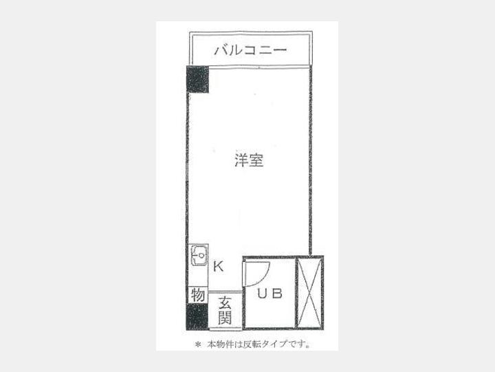 間取り図【東京ビュック中銀】